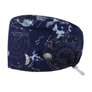 医舒护士帽纯棉女手术室专用帽子手术帽口腔医生工作帽透气防护帽