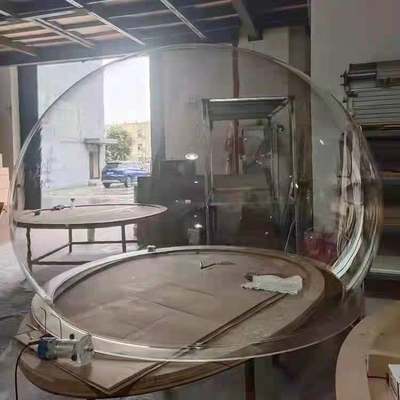 高透明圆柱形亚克力有机玻璃管实验器材法兰雕刻鱼缸过滤柱真空箱