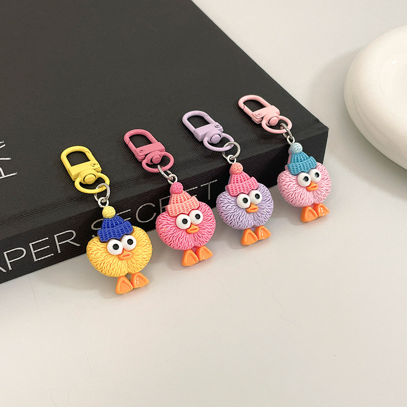 【同品类已售1W+单】马卡龙毛球公仔少女手机小挂件新款礼物配饰挂饰闺蜜饰品包包钥匙扣垫片挂绳小东西