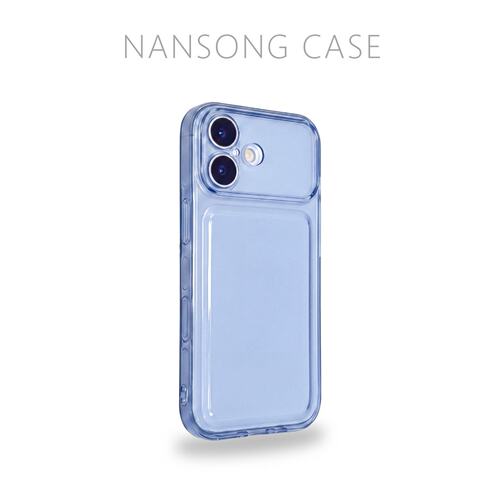 透蓝气垫秒变大视窗适用于苹果iphone17promax手机壳透明16pm新品15保护套14plus防摔13全包12系列11