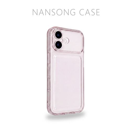 透粉气垫秒变大视窗适用于苹果iphone17promax手机壳透明16pm新品15保护套14plus防摔13全包12系列11