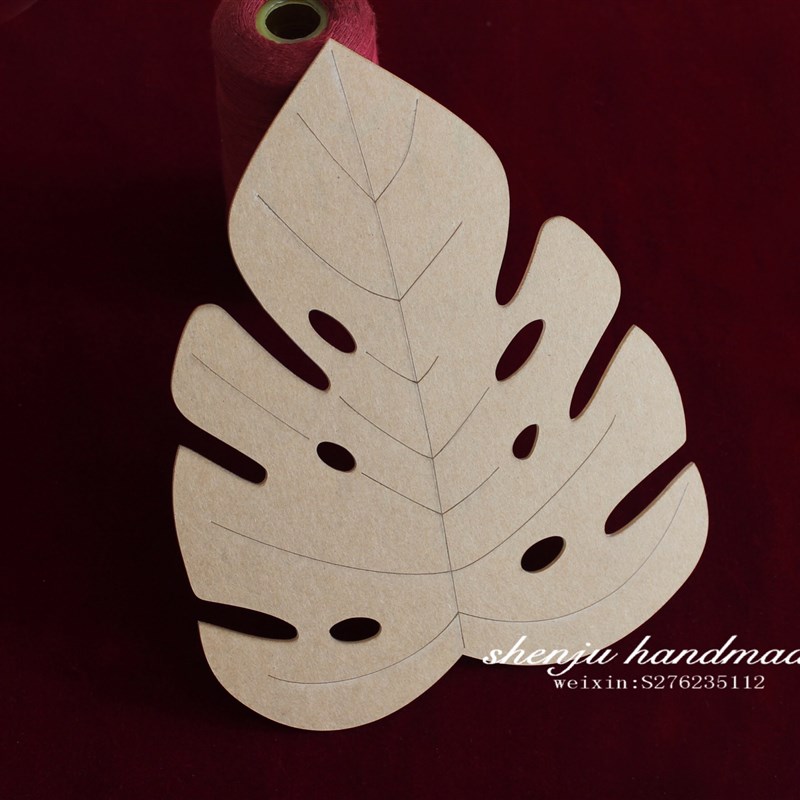 夏威夷拼布背竹模版