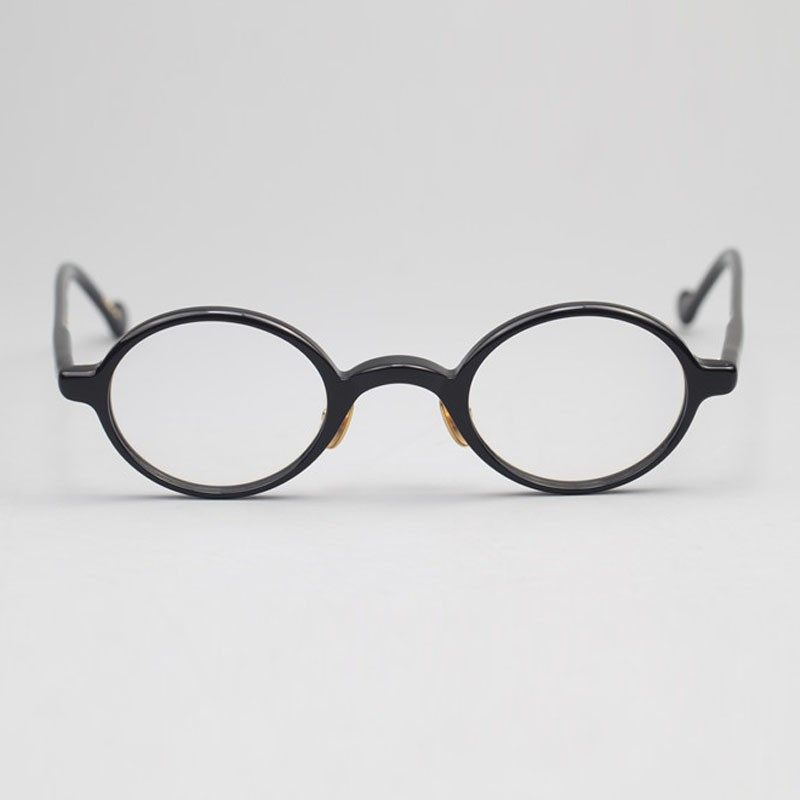 复古眼镜男小框配近视眼睛框女手工板材眼镜架椭圆形眼镜框男1066