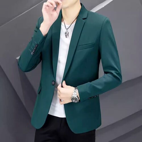 男士高端商务西装潮流时尚四季春秋冬款男装免熨R烫休闲西服外套