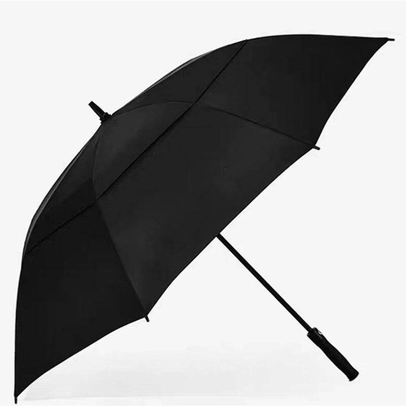广告伞定制 双层高尔夫大号直柄雨伞礼品商511LOGO长柄雨伞定做