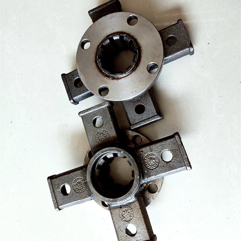 龙舟花键盘花键四刀库键履带打田机旋耕机加粗10键轴五轴法兰接盘