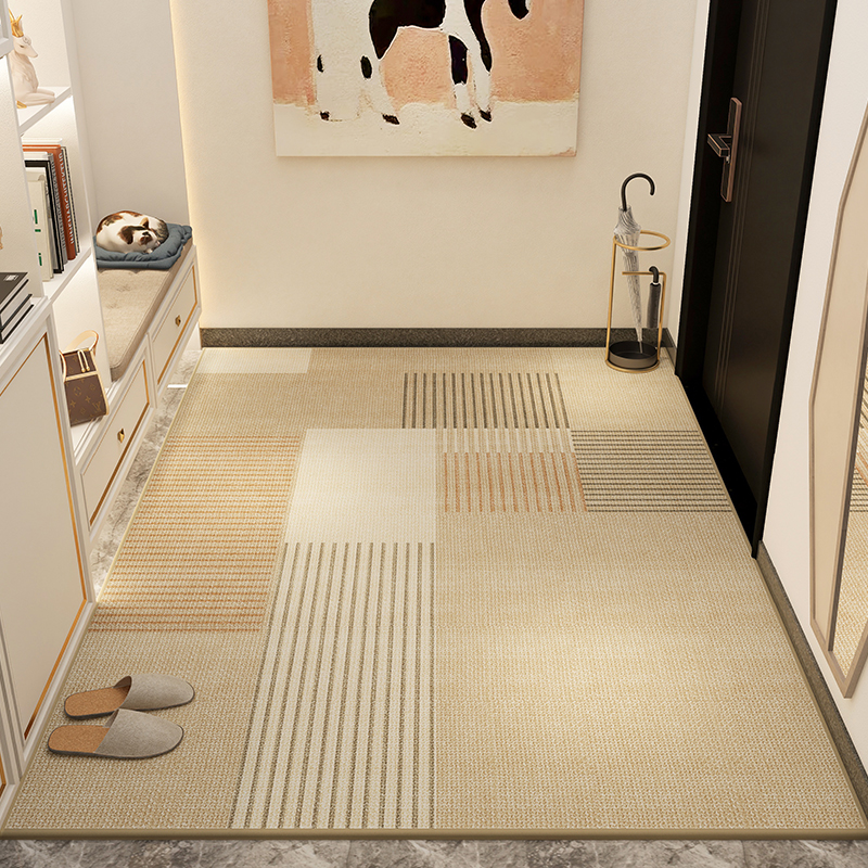 高级感轻奢入户门地垫可裁剪现代入户地毯门垫进门口玄关脚垫耐脏