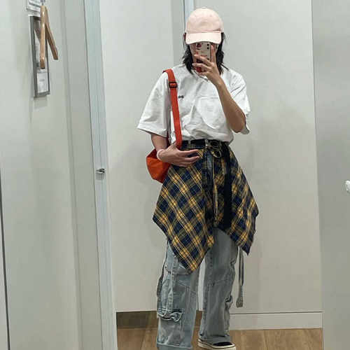 不规则分层一片式舞蹈裙摆嘻哈