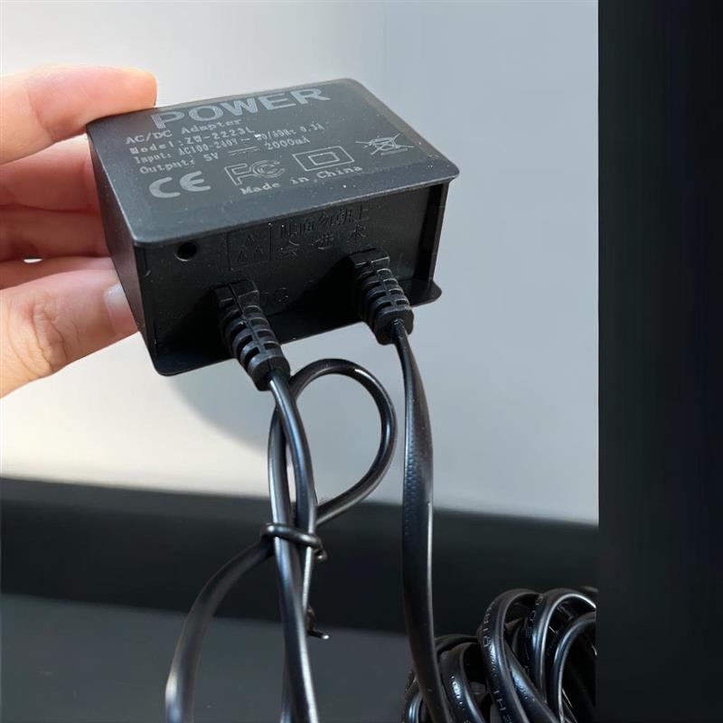 5V监控电源室外球机摄像头电源变压器5v2a电源开关防雨5V细小接口