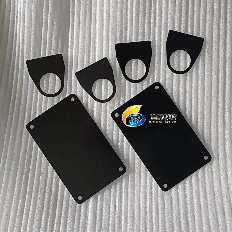5052铝板来图加工定制黑色铝标牌铭牌diy激光切割镭雕CNC车床0.5