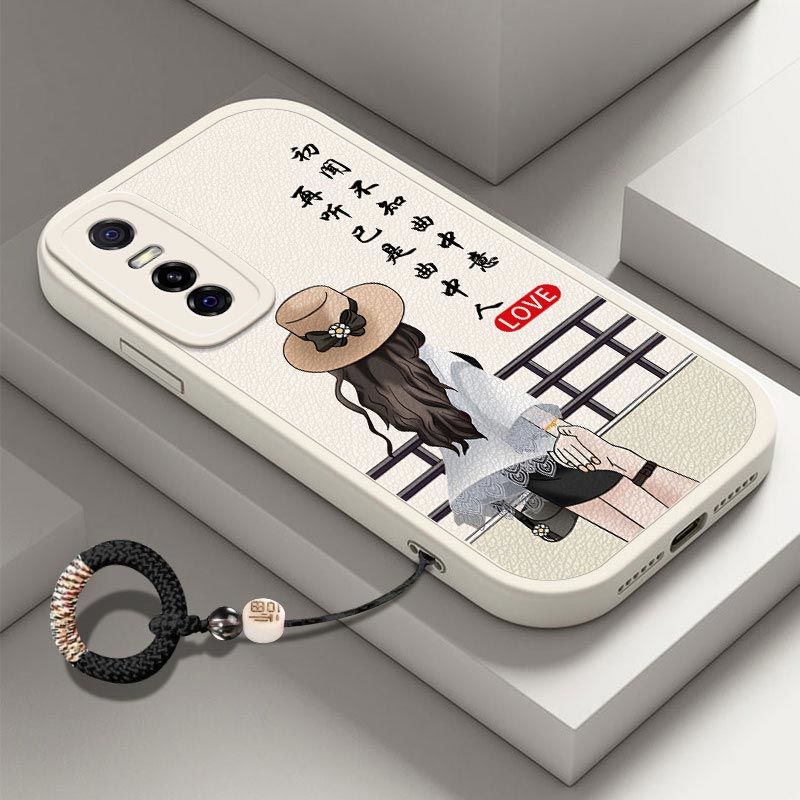 VIVOs7e硅胶全包防摔手机壳卡通