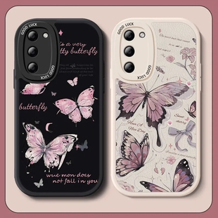 适用OPPOA6i手机壳PKW120新款OPPOa6i5G软硅胶保护套OPPOPKW镜头全包防摔OPA0PP0OPPA网红潮女简约花朵小羊皮