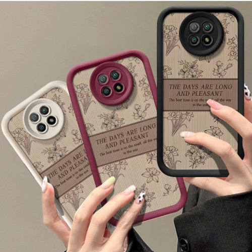 红米NOTE9硅胶全包手机壳复古
