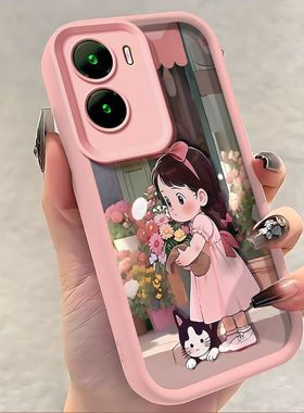 vivoy35手机壳V2230A新款vivoy35+硅胶V2279A软套vovoy全包vivov防摔viv0voy潮女viovy可爱viviy卡通vⅰvo丫