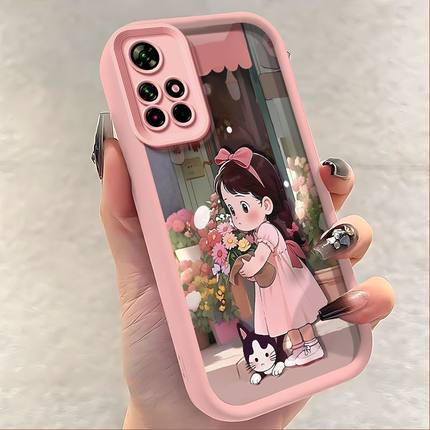 小米红米note11手机壳21091116ac新款redminote11pro硅胶21091116c软套noto镜头全包防摔redmi潮女5G可爱卡通