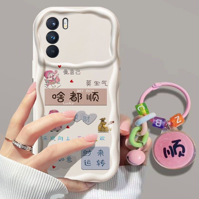 oppok9pro硅胶全包手机壳中国风