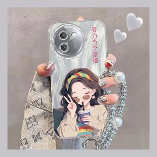 适用vivoY200i手机壳V2354A新款 vivo软硅胶vovoy保护套viviy全包边voviy防摔voy丫viv0维沃vivov潮女卡通动漫