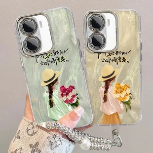 适用IQOONeo10Pro Neo10Pro十软硅胶保护套vivoiqooneo全包防摔noe潮女iqoo爱酷i00卡通女孩 手机壳V2463A新款