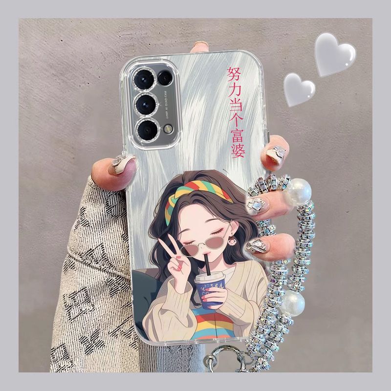 适用oppoReno5手机壳全包防摔