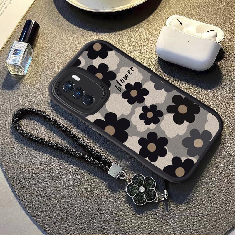 oppok9pro小羊皮手机壳复古