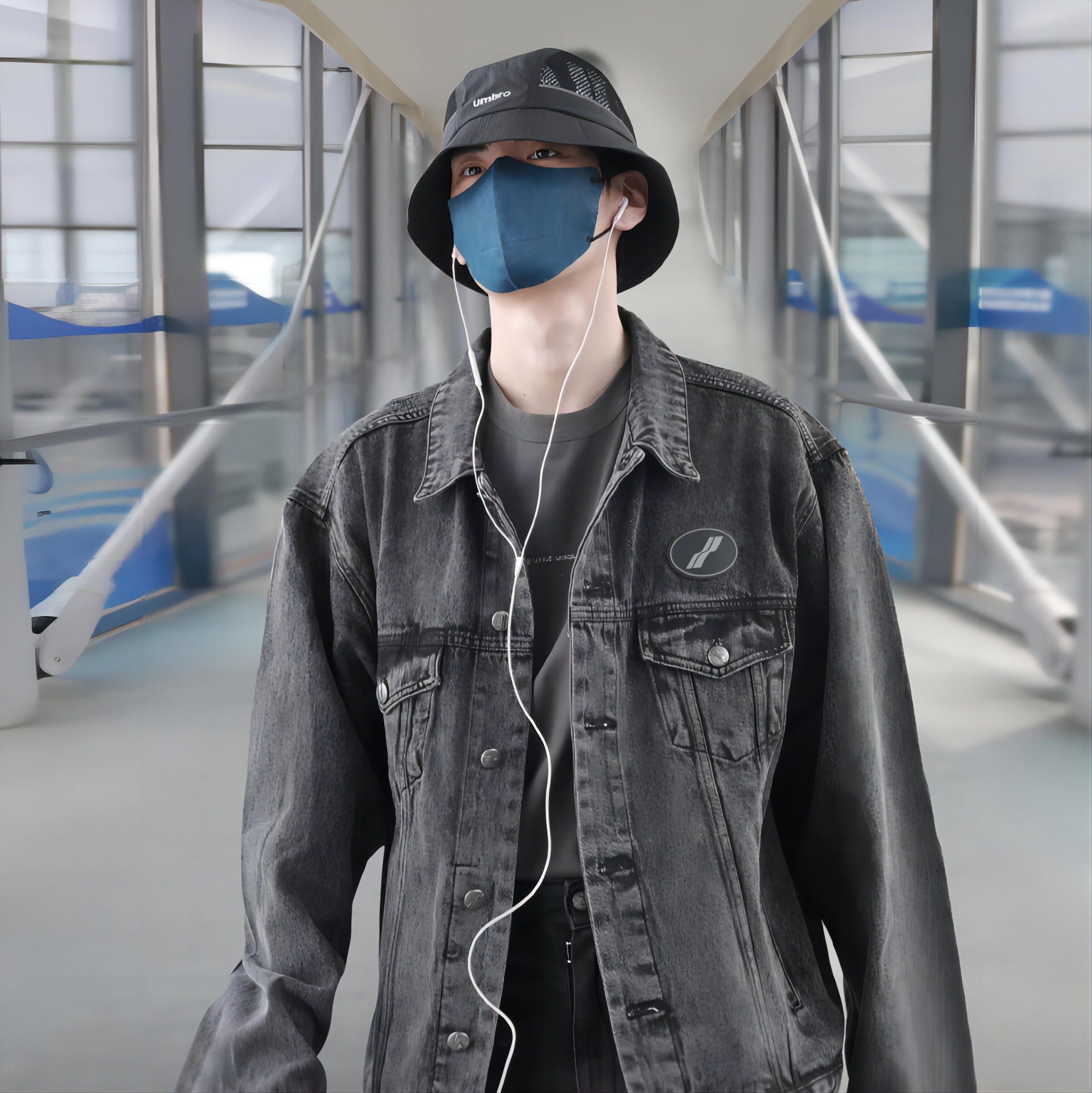 陈飞宇古力娜扎同款WE11勋章小众韩版宽松男士情侣牛仔衣夹克外套