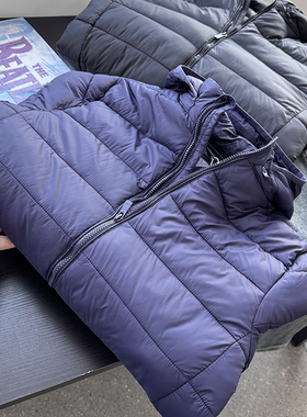 加厚保暖-可收纳秋冬季男士户外休闲连帽排骨棉衣棉服50424