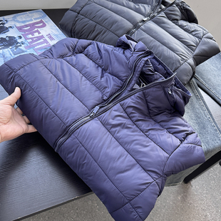 加厚保暖-可收纳秋冬季男士户外休闲连帽排骨棉衣棉服50424