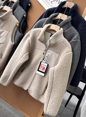 户外休闲系列！重磅600克保暖加绒加厚秋冬立领男士夹克外套50379