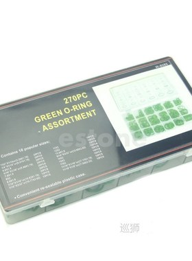 270 Pcs 18 Sizes Kit Air Conditioning HNBR O Rings Car Auto