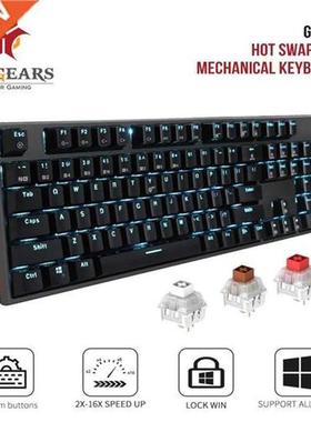 HEXGEARS GK705 104 Keys Waterproof Kailh BOX Switch Mechani