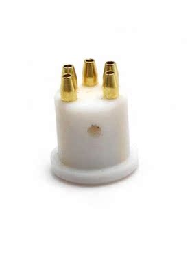 1pcs Cardas 5pin DIN Femamle Plug Insulator 5pin DIN Connect