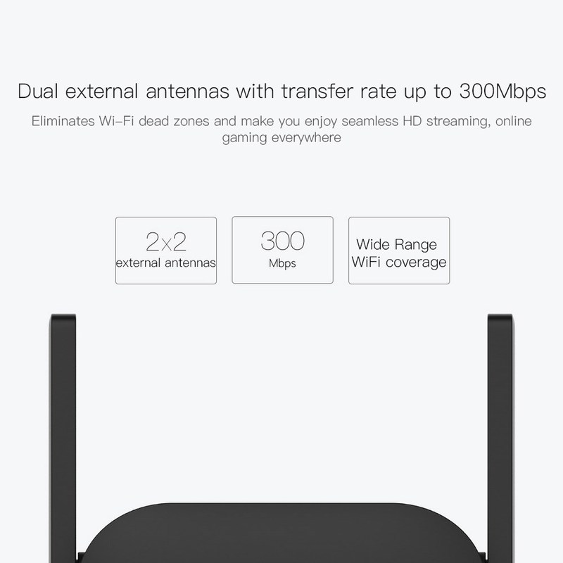 Xiaomi Mi WiFi Repeater Pro Extender 300Mbps Wireless Netwo