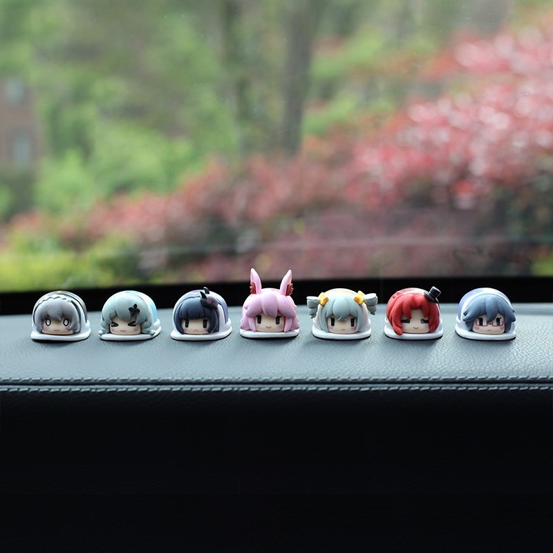 Lovely car mini cartoon car furnishing articles creative car
