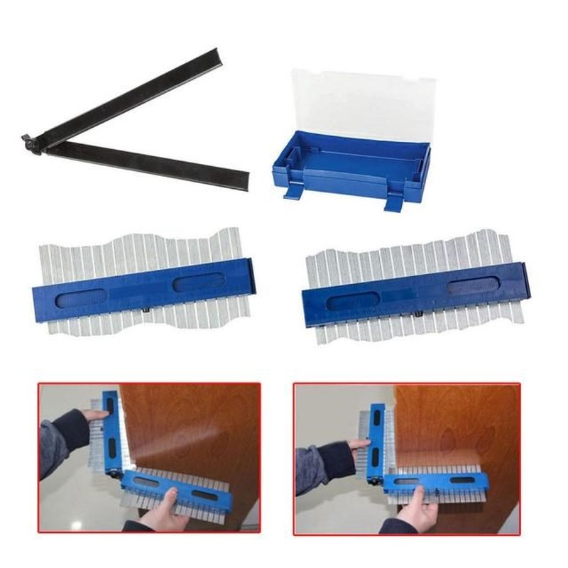 Contour Gauge Deep Decorating Template Tiling Steel Metal Ti