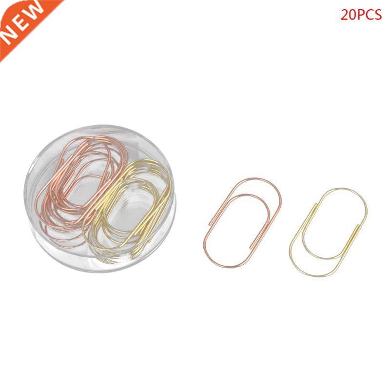 20pcs 50mm Metal Paper Clips Wide Photo Letter Binder Clip B