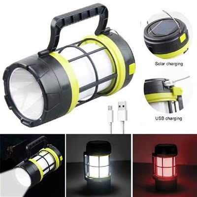 LED Camping Lamp Lights USB Charging Waterproof Portable