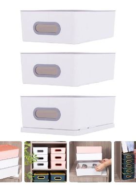 3Pcs Drawer Storage Box Sock Storage Case Storage Supplies