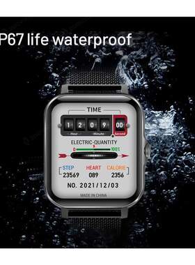 2023 New Bluetooth Answer Call Smart Watch Men Full Touch Di