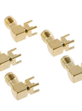 1PC SMA female Thru Hole plug Right Angle 90 DEGREE ( SMA-KW
