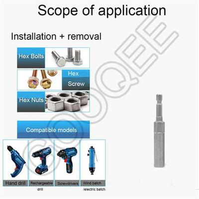 15PCS 5.5-19MM Deepen Power Nut Driver Drill Bit Set Impact