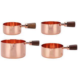Wooden Handle Sauce Pan Stainless Steel Sauce Pot Lightweigh