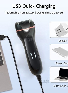 Rechargeable Electric Foot File Callus Remover Machine Pedic