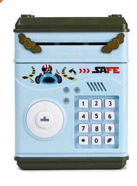 Electronic Password Money Box Code Key Lock Piggy Bank Autom