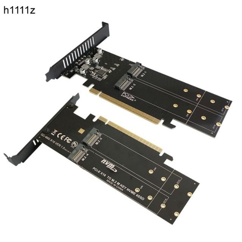 iHyper m.2 X16 TO 4X NVME PCIE3.0 GEN3 X16 TO 4*NVME RAID CA