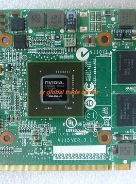 Wholesale nVIDIA Geforce 9300M GS MXM II,DDR2,512M VGA Card