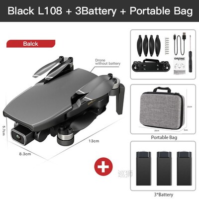 ZLRC SG108 Drone 4k HD 5G WiFi GPS Dron Brushless Motor FPV