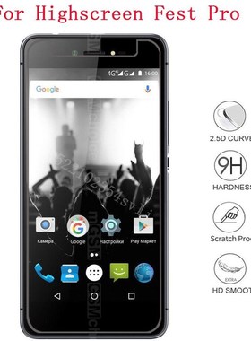 Smartphone 9H Tempered Glass for Highscreen Fest Pro/Fest P
