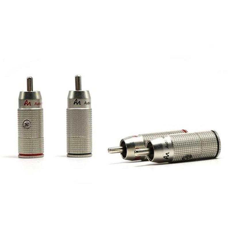 4pcs Audio Note AN-PX Rhodium plated RCA plug , audio RCA co