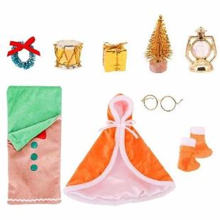 Christmas Elf Doll Sleeping Bag Elf Clothes Kit With Sleepin