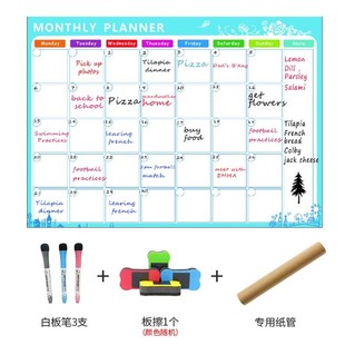 A3 Whiteboard Monthly Plan School Announcement Board DIY Mag